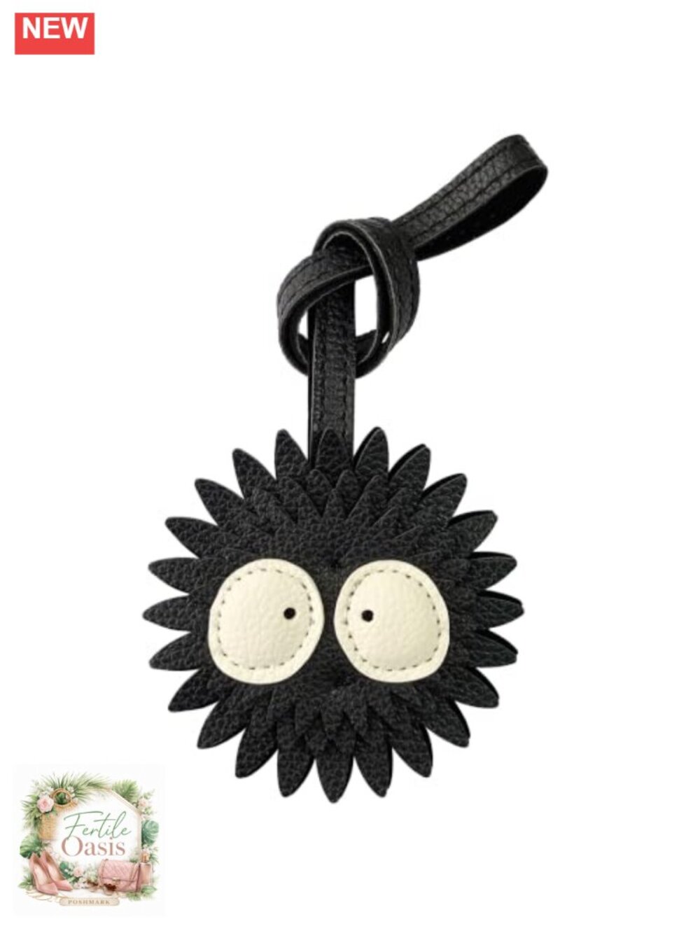 Briquette Bag Charm Faux Leather PU Purse Decoration Cute Keychain